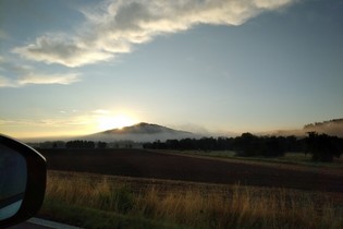 cesta ráno - tam